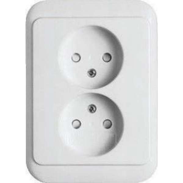 ABB Busch-Jaeger Contactdoos inbouw 2116-0-0416 ABB Busch-Jaeger Contactdoos inbouw 2116-0-0416