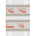 3 fase groepenkast met 5 licht groepen