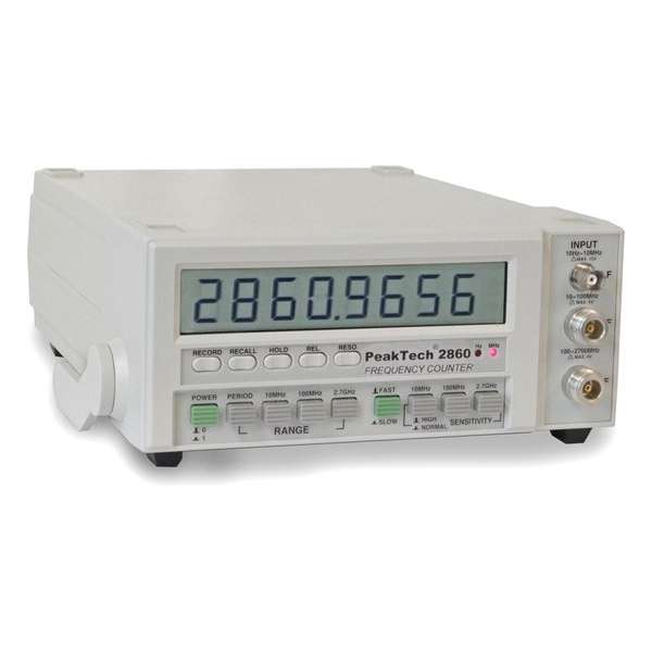 PeakTech 2860 Universele frequentieteller 2,7 GHz PeakTech 2860 Universele frequentieteller 2,7 GHz