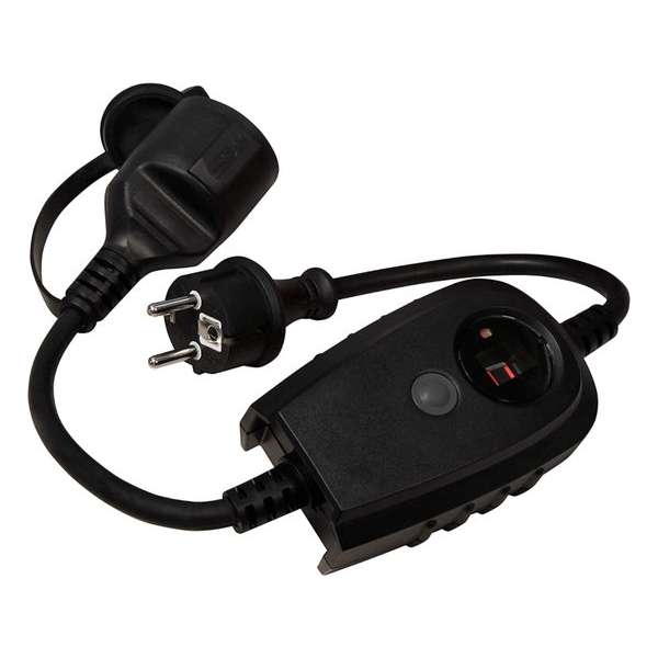 Verloopstekker met schemerschakelaar en timer buiten IP44 buitenverlichting, tuinverlichting, kerstverlichting Verloopstekker met schemerschakelaar en timer buiten IP44 buitenverlichting, tuinverlichting, kerstverlichting