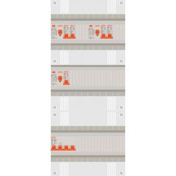 3 fase groepenkast met 5 licht groepen