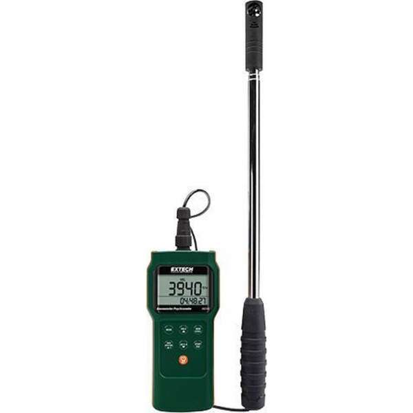 EXTECH AN340: CMM/CFM Anemometer/Psychrometer Datalogger EXTECH AN340: CMM/CFM Anemometer/Psychrometer Datalogger