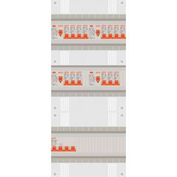 3 fase groepenkast met 14 licht groepen