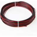 Rc luidsprekersnoer rood/zwart 2 x 0.5mm