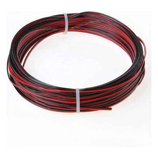 Rc luidsprekersnoer rood/zwart 2 x 0.5mm Rc luidsprekersnoer rood/zwart 2 x 0.5mm
