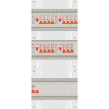 1 fase groepenkast met 15 licht groepen