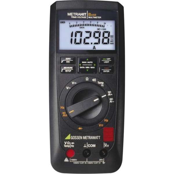 MetraHit Base TRMS multimeter Gossen Metrawatt MetraHit Base TRMS multimeter Gossen Metrawatt