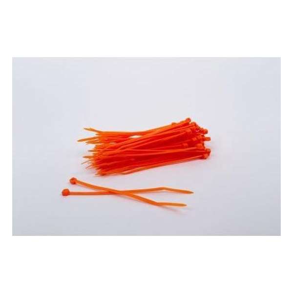1000 stuks Oranje kabelbinders 370mm x 7.6mm (099.0416) 1000 stuks Oranje kabelbinders 370mm x 7.6mm (099.0416)