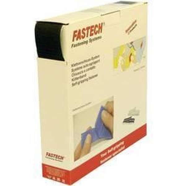 FASTECH® B50-SK-H-999925 Klittenband Om vast te plakken Hotmelt Haakdeel (l x b) 25000 mm x 50 mm Zwart 25 m FASTECH® B50-SK-H-999925 Klittenband Om vast te plakken Hotmelt Haakdeel (l x b) 25000 mm x 50 mm Zwart 25 m