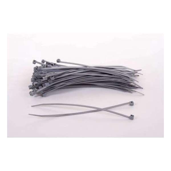 1000 stuks Grijze Kabelbinders 300mm x 4.8 mm (099.0434) 1000 stuks Grijze Kabelbinders 300mm x 4.8 mm (099.0434)