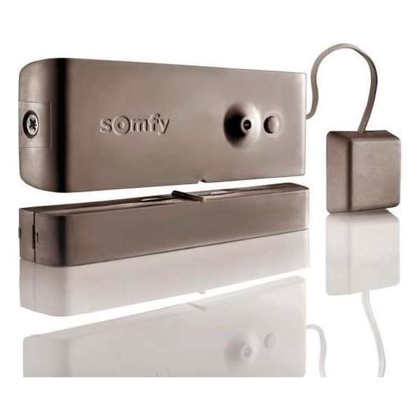 SOMFY Glazen raamopenings- en breekdetector - Ultraplat ontwerp - Bruin SOMFY Glazen raamopenings- en breekdetector - Ultraplat ontwerp - Bruin