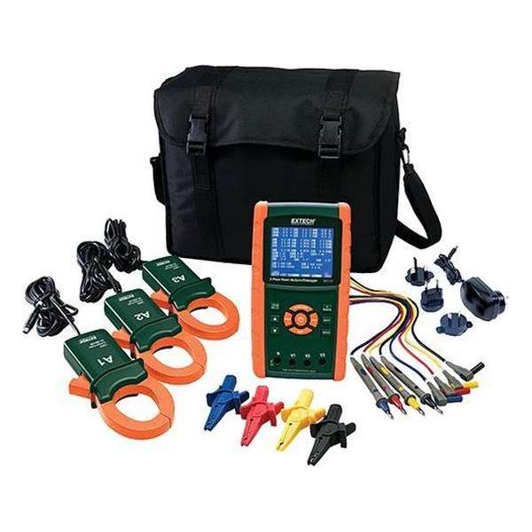 EXTECH 382100: 1200A 3-fase Power Analyzer/Datalogger EXTECH 382100: 1200A 3-fase Power Analyzer/Datalogger