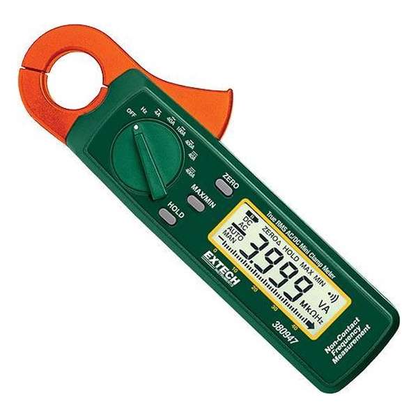 EXTECH 380947: 400A True RMS AC/DC Mini Clamp Meter EXTECH 380947: 400A True RMS AC/DC Mini Clamp Meter