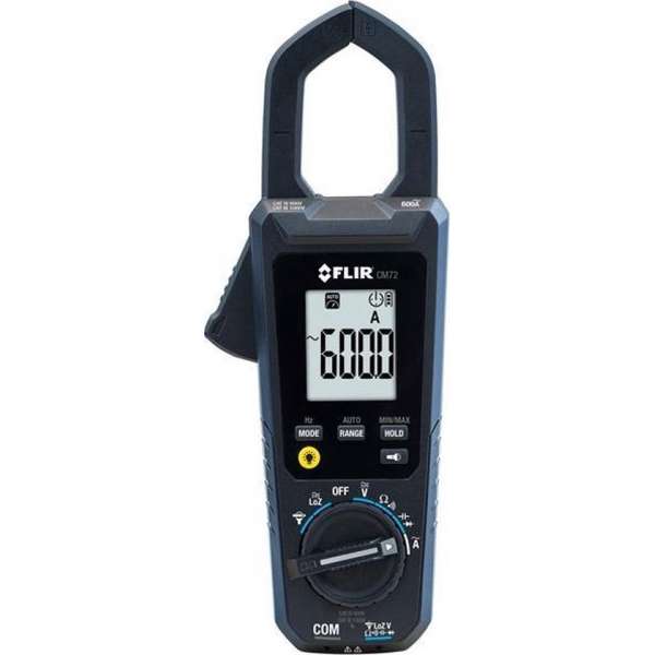 Flir Cm72 Stroomtang Digitaal Cat Iv 600 V Cat Iii 1000 V Weergave (Counts): 6000 Flir Cm72 Stroomtang Digitaal Cat Iv 600 V Cat Iii 1000 V Weergave (Counts): 6000