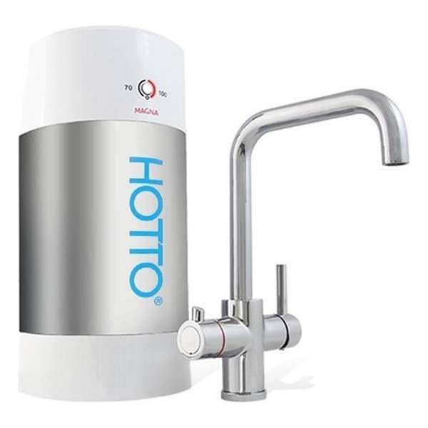 Boiler 8L + Quadro kraan chroom - combiset Quadro - Chroom Boiler 8L + Quadro kraan chroom - combiset Quadro - Chroom