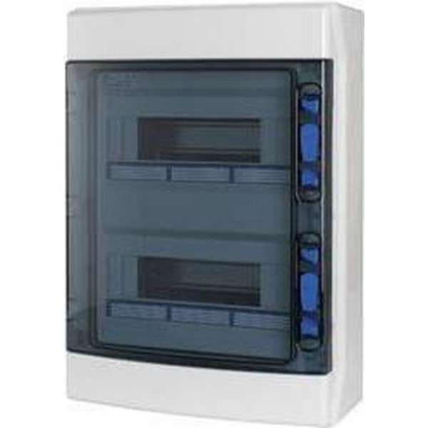Eaton 174198 IKA-2/24-ST Kleine verdeelkast Opbouw (op muur) Aantal groepen: 12 Aantal rijen: 2 Eaton 174198 IKA-2/24-ST Kleine verdeelkast Opbouw (op muur) Aantal groepen: 12 Aantal rijen: 2