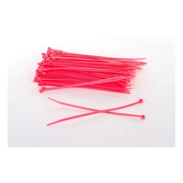 Roze Kabelbinders 300mm x 4.8 mm (099.3207) Roze Kabelbinders 300mm x 4.8 mm (099.3207)