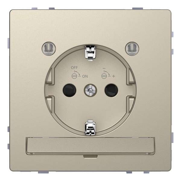 Stopcontact - Inbouw - Randaarde - Beveiliging - Verlichting - Sahara - Systeem Design - Schneider Electric - MTN2304-6033 Stopcontact - Inbouw - Randaarde - Beveiliging - Verlichting - Sahara - Systeem Design - Schneider Electric - MTN2304-6033