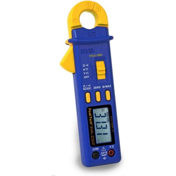 PeakTech 3131 Digitale stroomtang 300 A AC / DC ~ True RMS ~ 4000 Counts PeakTech 3131 Digitale stroomtang 300 A AC / DC ~ True RMS ~ 4000 Counts
