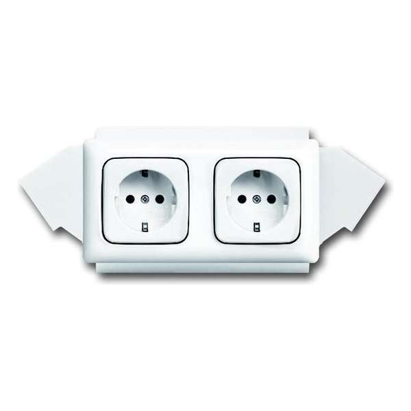 ABB Busch-Jaeger Contactdoos inbouw 9999-0-2062 ABB Busch-Jaeger Contactdoos inbouw 9999-0-2062