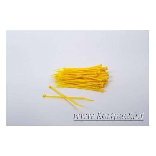 1000 stuks Gele Kabelbinders 370mm x 7.6 mm (099.0375) 1000 stuks Gele Kabelbinders 370mm x 7.6 mm (099.0375)