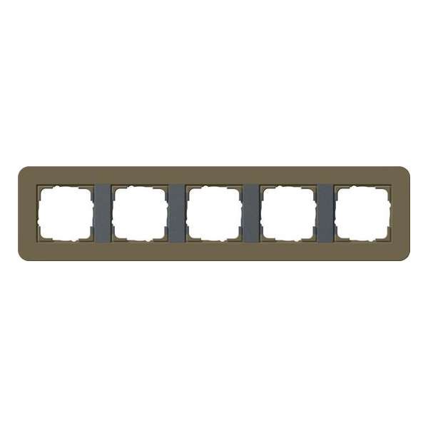 Gira Afdekr 5V E3 Omber-Antra Gira Afdekr 5V E3 Omber-Antra