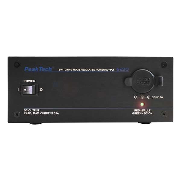 PeakTech 6230 Schakelmodus voeding met aanstekeraansluiting PeakTech 6230 Schakelmodus voeding met aanstekeraansluiting