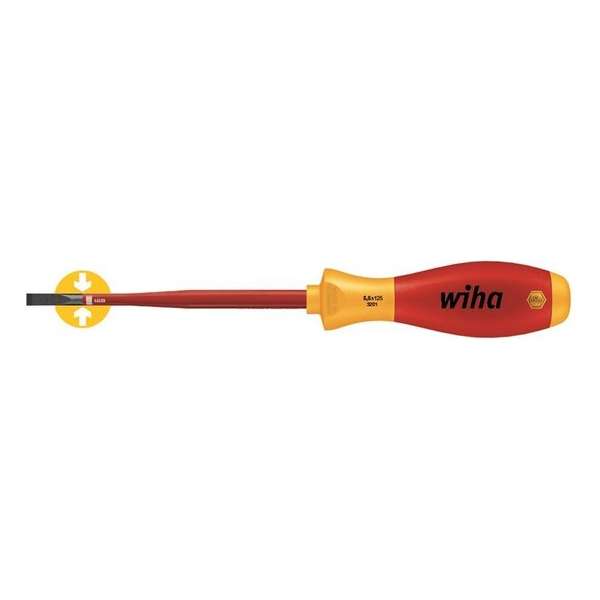 Wiha 3201 SoftFinish electric slimFix VDE Schroevendraaier - Sleuf - 4 x 100mm Wiha 3201 SoftFinish electric slimFix VDE Schroevendraaier - Sleuf - 4 x 100mm
