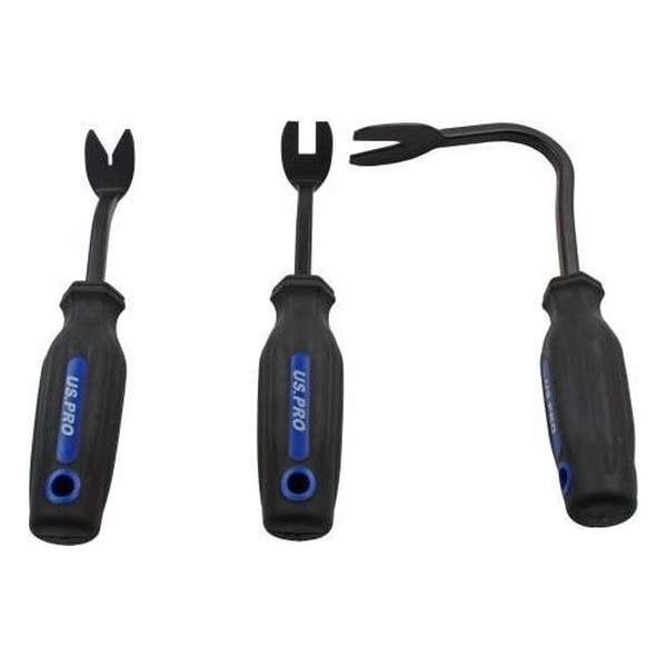 Bekledingclip trekker set 3-delig Bekledingclip trekker set 3-delig