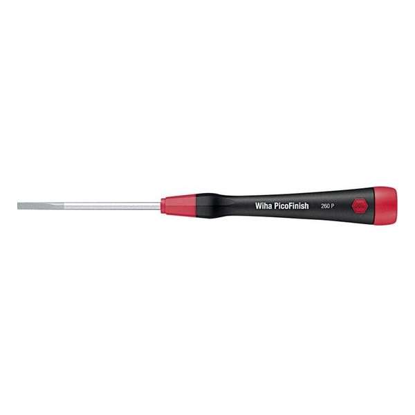 Wiha PicoFinish 3,0X40 platte sleufkop schroevendraaier 260 P Wiha PicoFinish 3,0X40 platte sleufkop schroevendraaier 260 P