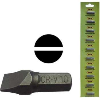 JBM Tools | M8 inbussleutel met sl-bit 6mm - verchroomd