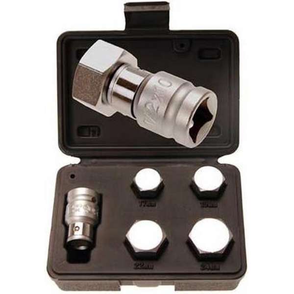 Asverwijderaar 17-19-22-24 mm, 1/2" BGS 5060 Asverwijderaar 17-19-22-24 mm, 1/2" BGS 5060