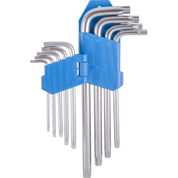 Ventura Schroevendraaierset 9-delig Blauw/zilver Ventura Schroevendraaierset 9-delig Blauw/zilver