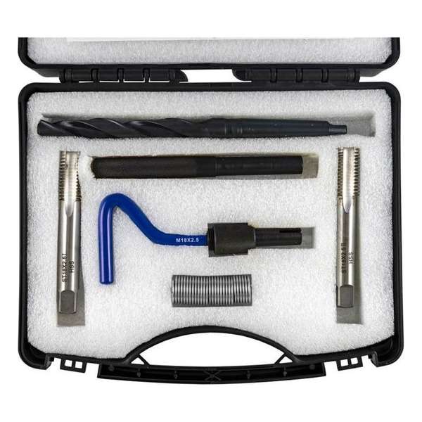 JBM Tools | DRAAD REPARATIESET M18x2,5 JBM Tools | DRAAD REPARATIESET M18x2,5