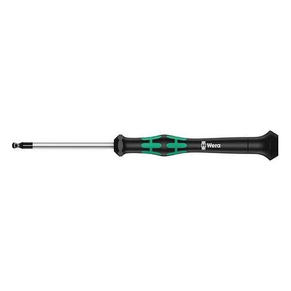 Wera Kraftform Micro Zeskant-Kogelkop schroevendraaier SW 3,0X60 Wera Kraftform Micro Zeskant-Kogelkop schroevendraaier SW 3,0X60