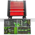 JBM Tools | GEREEDSCHAPSWAGEN MET OMVALBEVEILIGING SYSTEEM, XL-ROOD