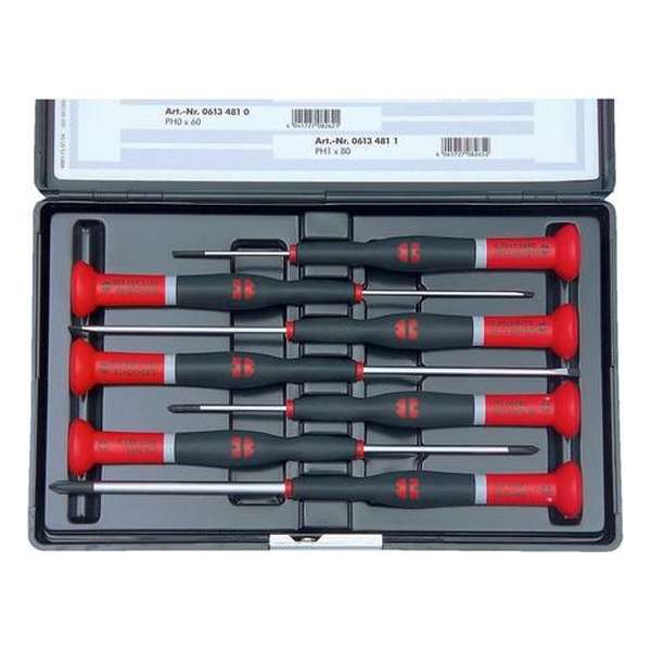 Wurth PRECISIESCHROEVENDRAAIER SET, SLEUF EN PH Wurth PRECISIESCHROEVENDRAAIER SET, SLEUF EN PH