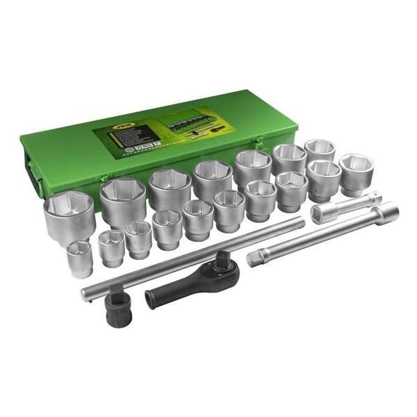 JBM Tools | SET VAN KOPPEN MET DIEPE 3/4", 22 TALIG JBM Tools | SET VAN KOPPEN MET DIEPE 3/4", 22 TALIG