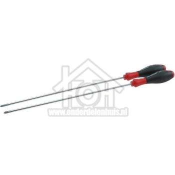 Universeel Schroevendraaier Kruis PH1 x 300 Zwart/Rood 782844