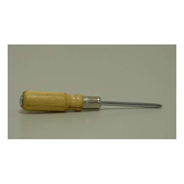 Schroevendraaier houten handvat Heavy-Duty Phillips No.1 75Mm Schroevendraaier houten handvat Heavy-Duty Phillips No.1 75Mm
