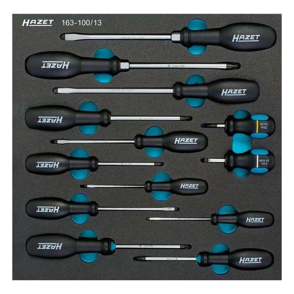 Hazet 163-100/13 13-delige Schroevendraaierset Hazet 163-100/13 13-delige Schroevendraaierset