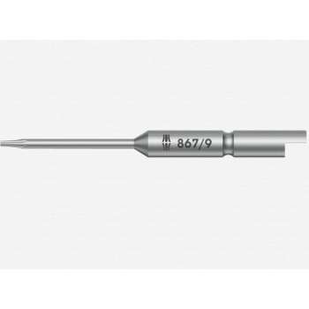 Wera - 867/9 C TORX® Bits, Halfmoon TX 8x44 - Torxschroevendraaier Halfmoon TX 8x44 - Tool