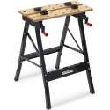 Kreator KRT672001 Werkbank - verstelbare werkbreedte - opvouwbaar - tot 100 kg - MDF werkplaat