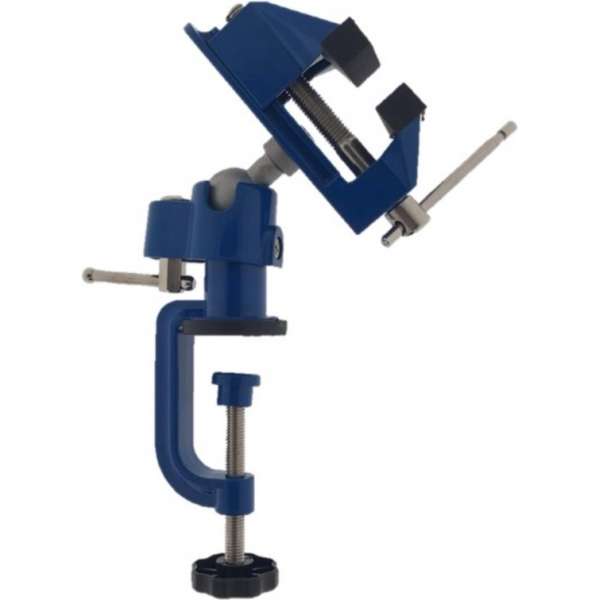 Benson Bankschroef met Kogelgewricht - 50 mm. - 360 Graden Draaibaar Benson Bankschroef met Kogelgewricht - 50 mm. - 360 Graden Draaibaar