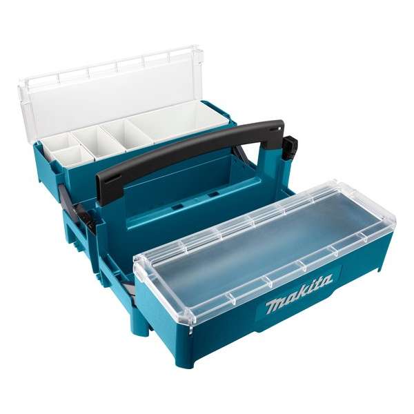 Makita P-84137 Uitklapbare gereedschapskoffer - Leeg Makita P-84137 Uitklapbare gereedschapskoffer - Leeg