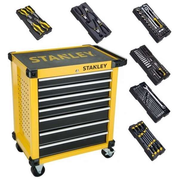 Stanley Transmodule Gereedschapskar STHT6-80827 - 7 Laden - 6 Modulen