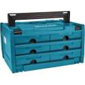 MAKSTOR 3.6 M-box Systainer met 6 laden - 395x295x215 mm - P-84333