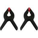Set van 8x stuks plastic hobby/camping zeilklemmen 15 cm - Veerklemmen voor o.a. dekzeilen