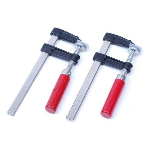 Lijmklem - Lijmklemmen - Lijmklemset - 150 x 50 mm - Inclusief Etui - 2 Stuks Lijmklem - Lijmklemmen - Lijmklemset - 150 x 50 mm - Inclusief Etui - 2 Stuks