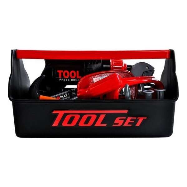 Gereedschapskist voor kinderen - Speel gereedschapskist - Toolset - 22 delig Gereedschapskist voor kinderen - Speel gereedschapskist - Toolset - 22 delig